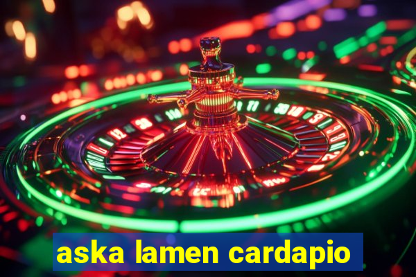 aska lamen cardapio